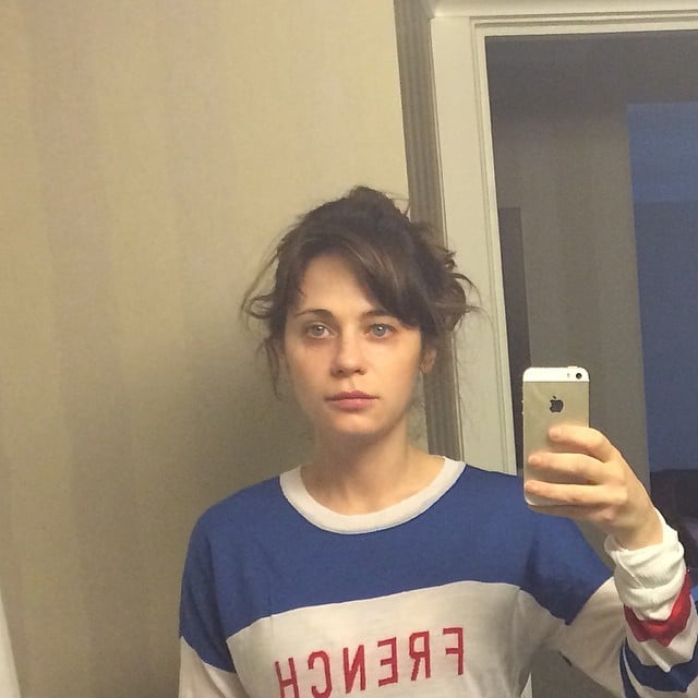 Zooey Deschanel With No Makeup