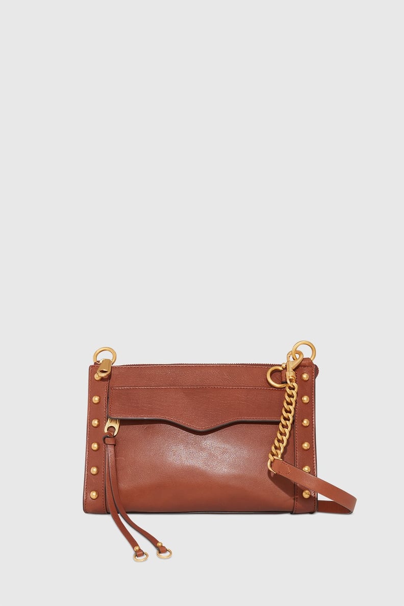 A Cool Leather Bag: Rebecca Minkoff M.A.B. Crossbody With Studs