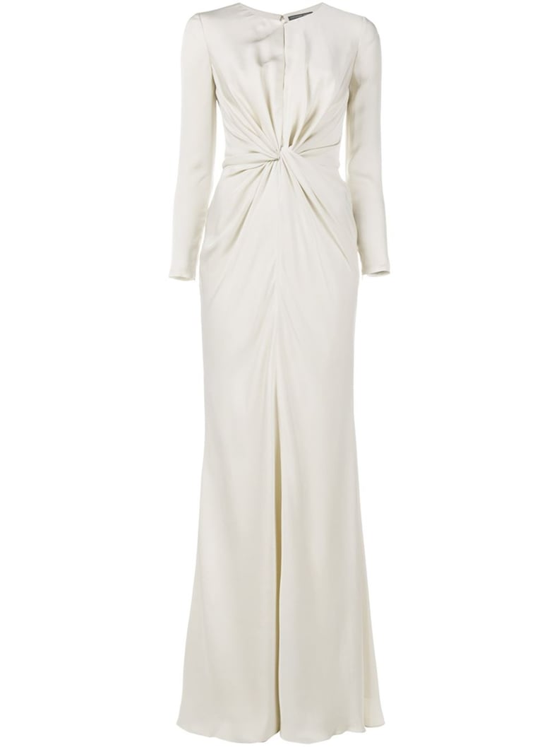 Alexander McQueen Long Knot Evening Dress