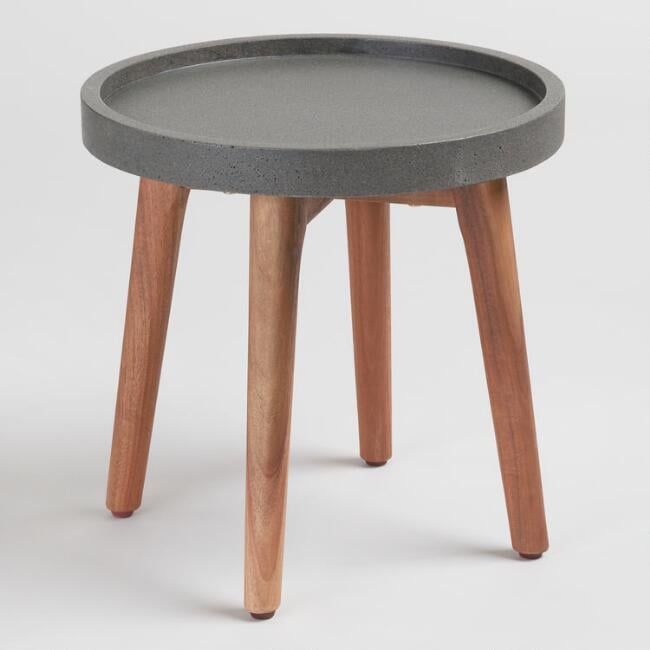 Small patio store accent table