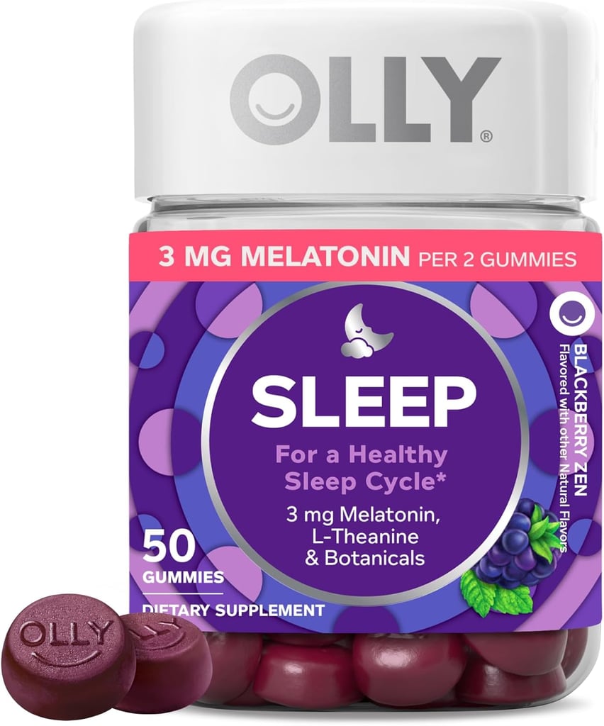 OLLY Restful Sleep Gummy Supplement ($13, originally $15)
Restful sleep, coming right up. OLLY Restful Sleep Gummies contain melatonin, L-theanine, and calming botanicals, and they taste delicious. The best part? They'll help you unwind and snooze peacefully.