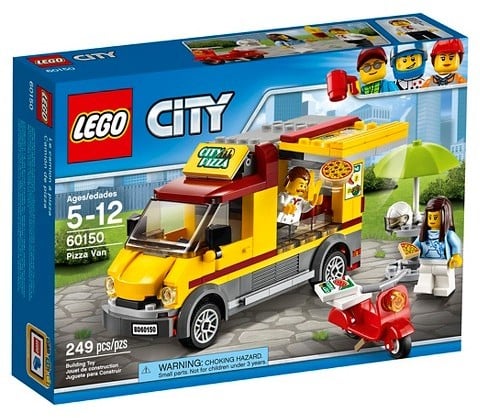 Lego City Great Vehicles Pizza Van