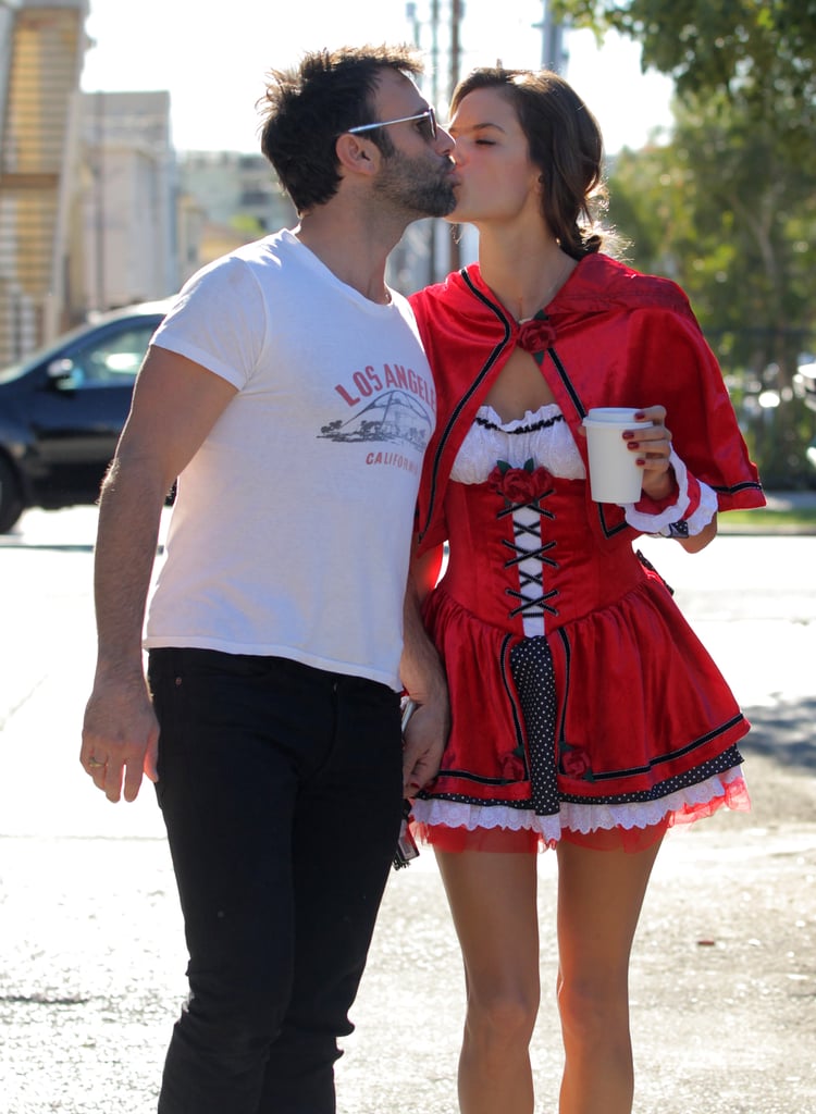 Alessandra Ambrosio Is Little Red Riding Hood Halloween 2015