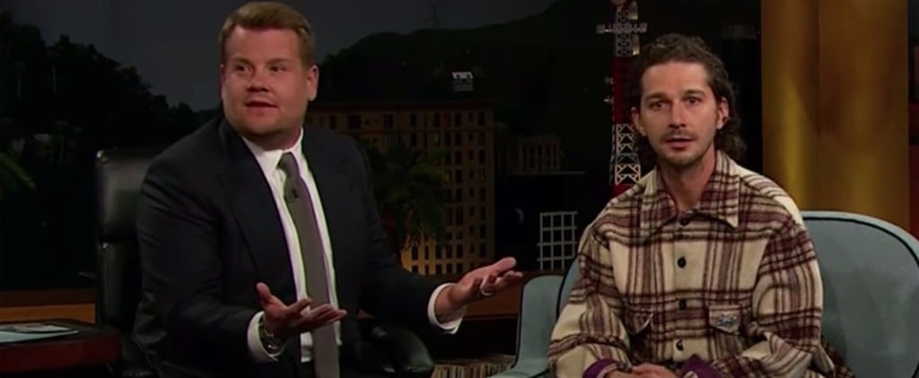 Shia LaBeouf on The Late Late Show October 2016