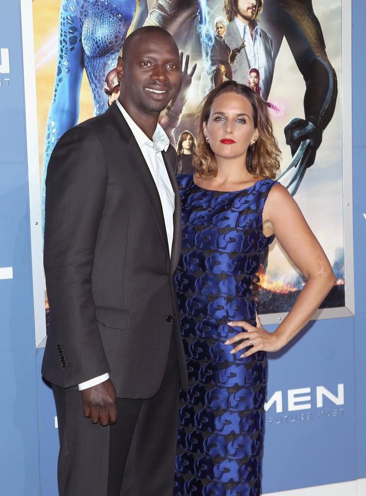 Cute Pictures of Omar Sy and His Wife, Hélène