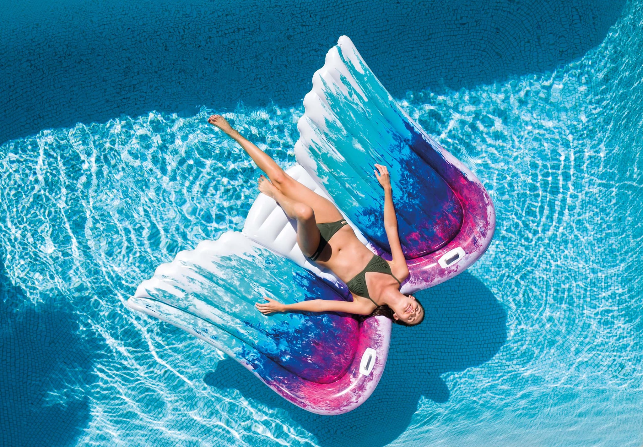 mermaid floating pool lounge