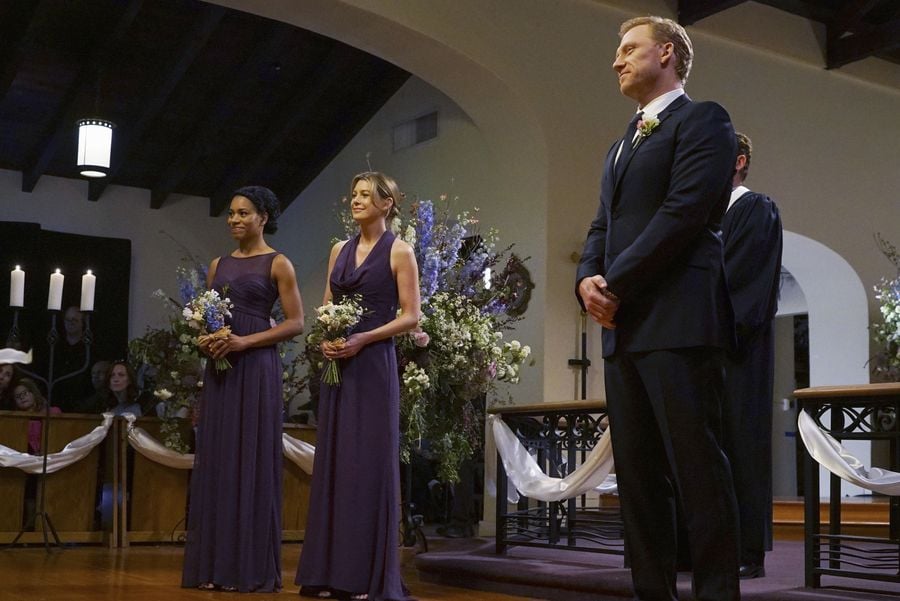 Grey's Anatomy Amelia and Owen's Wedding Pictures