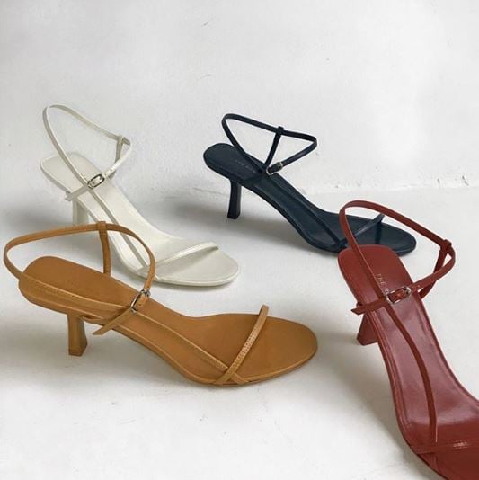 The Row Bare Leather Sandal 