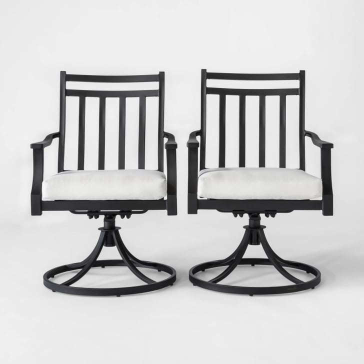 Fairmont Metal Patio Swivel Rocking Dining Chairs | Target ...