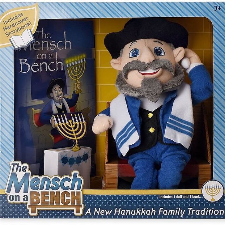 Triple Chanukah Gift w/ Fancy Bow 1/12 scale Hanukkah miniature DHS6205 blue 
