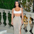 Kim Kardashian's Skirt Was So Darn Flashy, She Didn't Even Need a Top