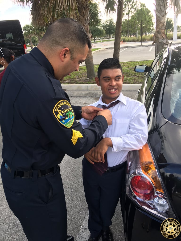 Police Take Teens With Special Needs to Prom