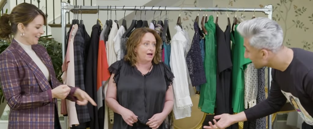 Tan France, Tina Fey, and Rachel Dratch Dressing Funny Video