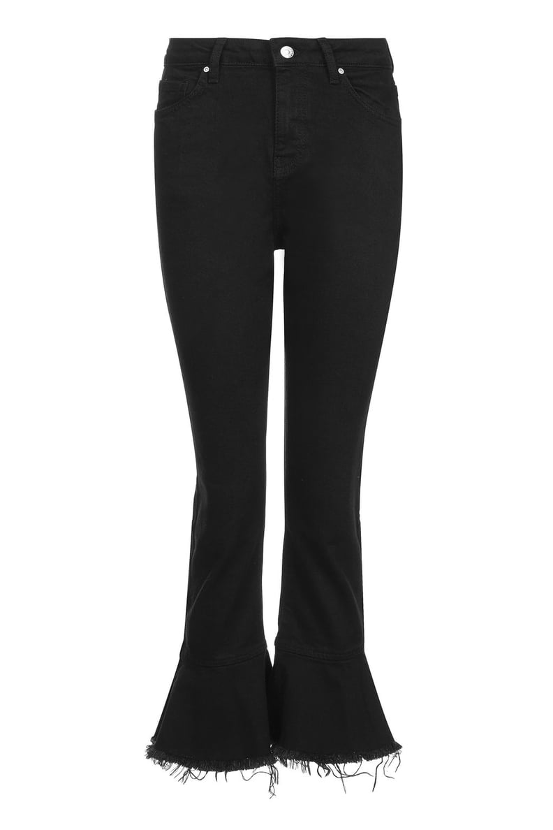 Topshop Moto Kick Flare Jeans