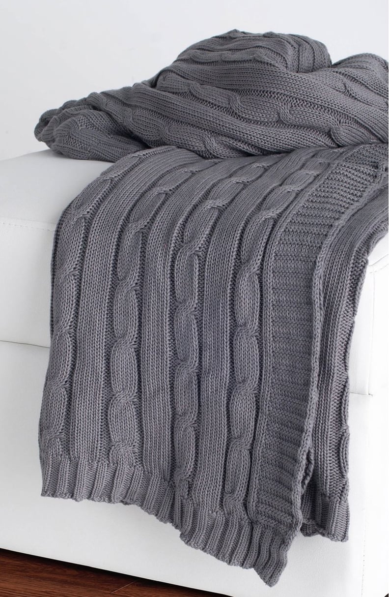 Cable-Knit Blanket
