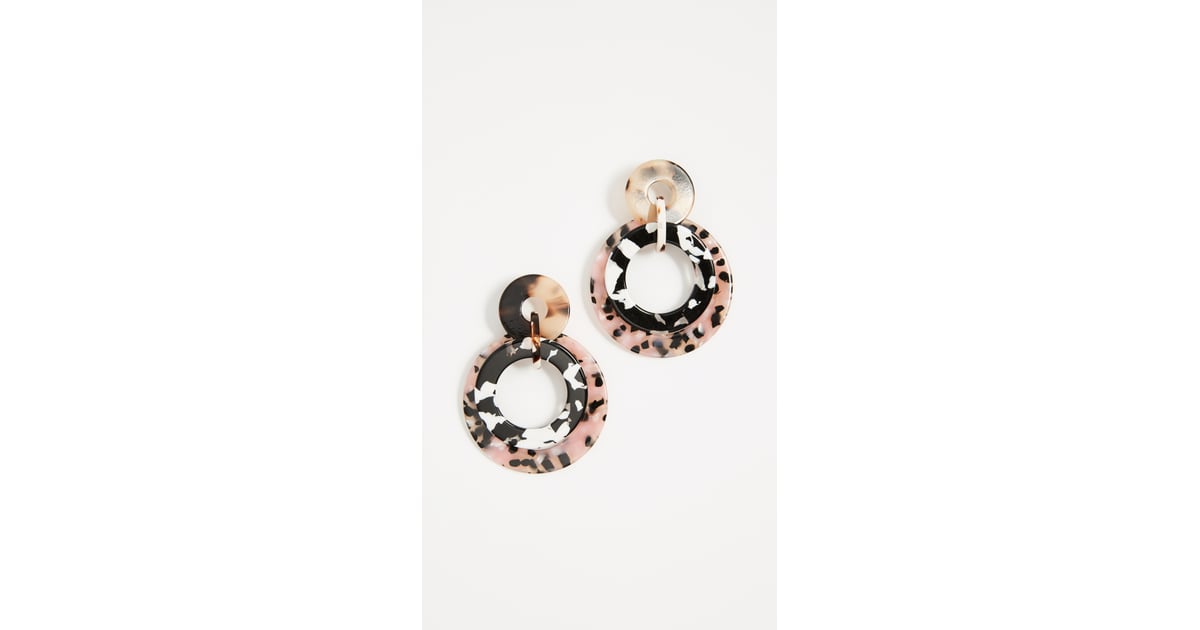 Lele Sadoughi Banded Hoop Earrings The 8 Must Have Jewelry