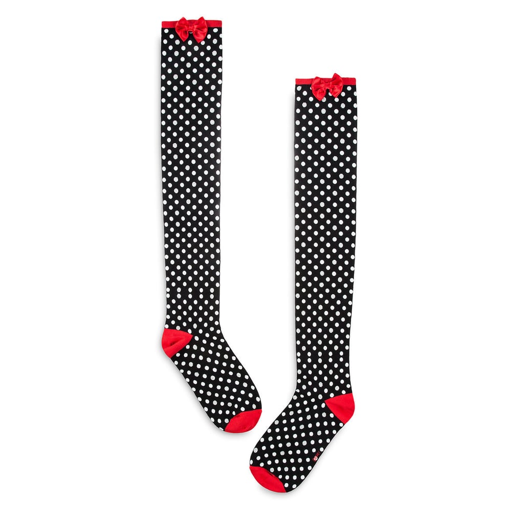 Minnie Mouse Dress Knee Socks For Women — Disney Boutique ($14)