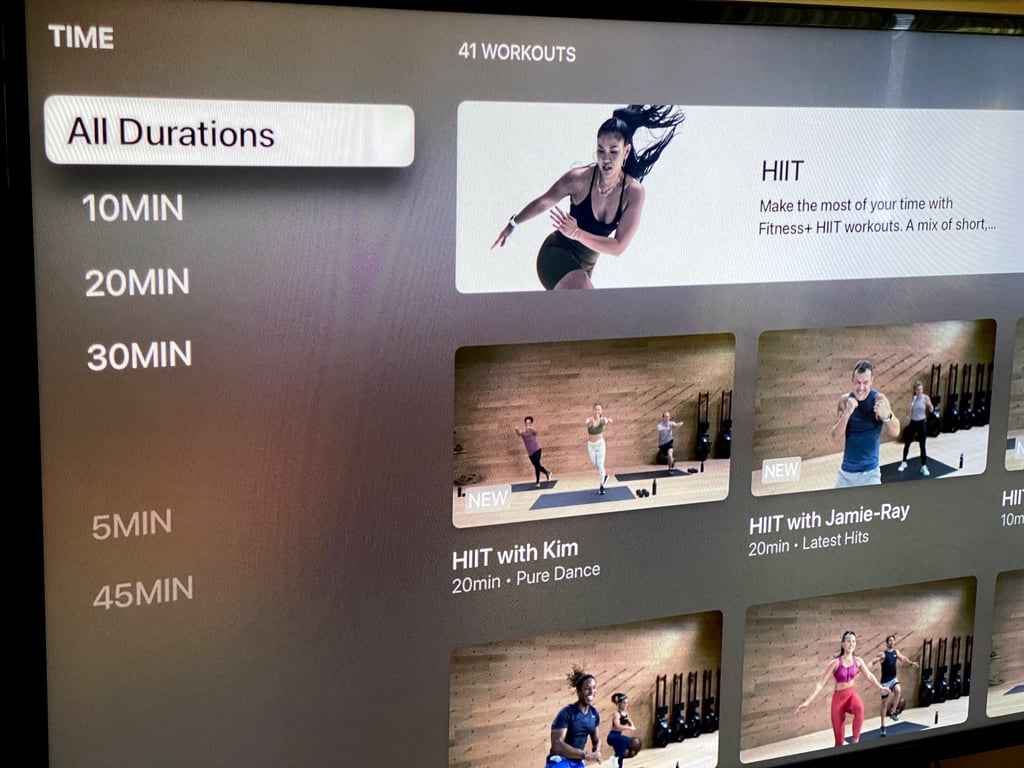 What I Love About Apple Fitness+: Wide Range of Workout Durations
