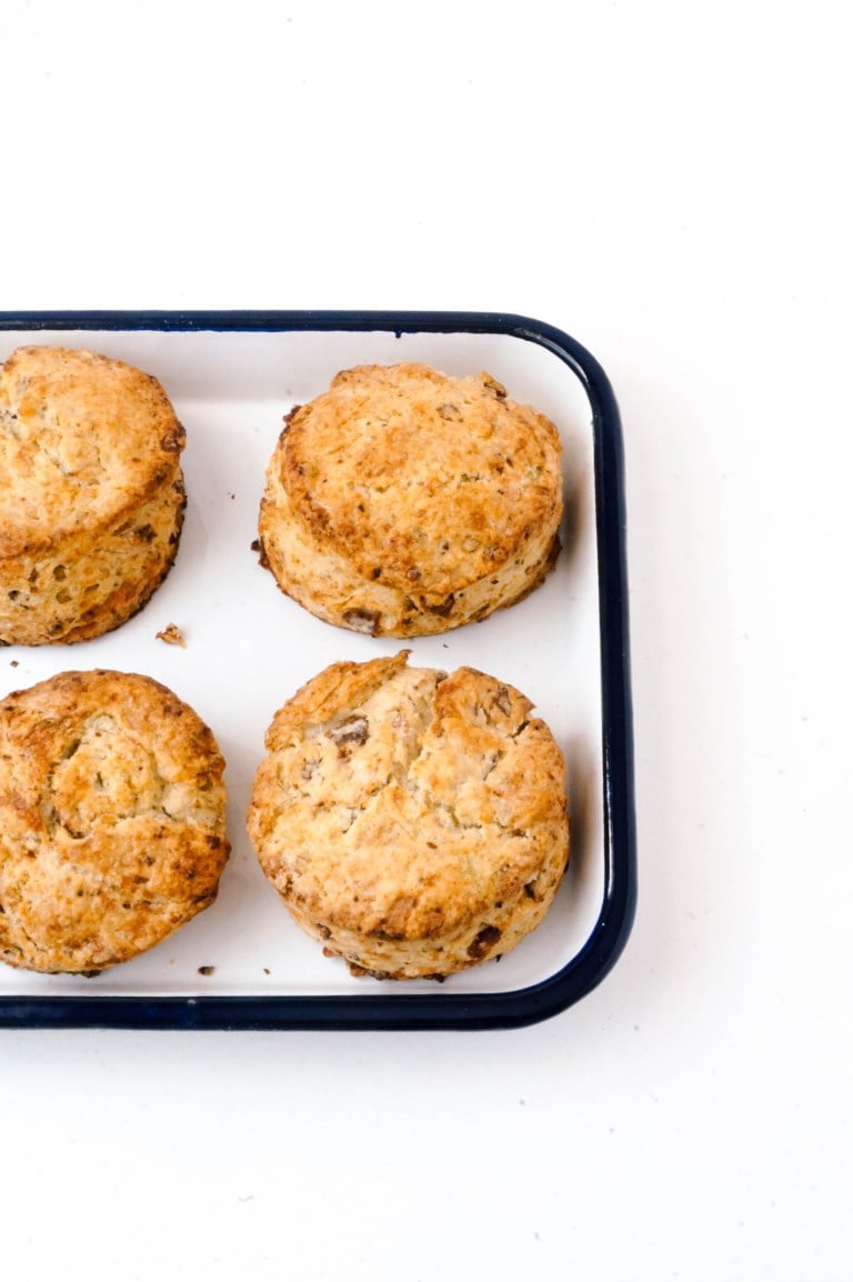 Bacon Blue Cheese and Scallion Scones