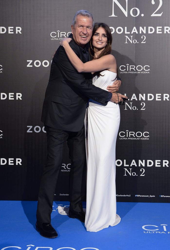 Penelope Cruz in Versace at Madrid Zoolander 2 Premiere