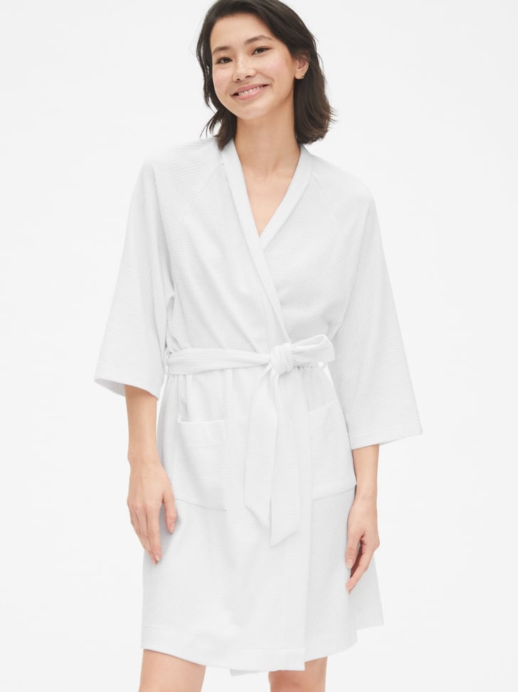Gap Waffle-Knit Robe | Best Underwear and Loungewear From Gap