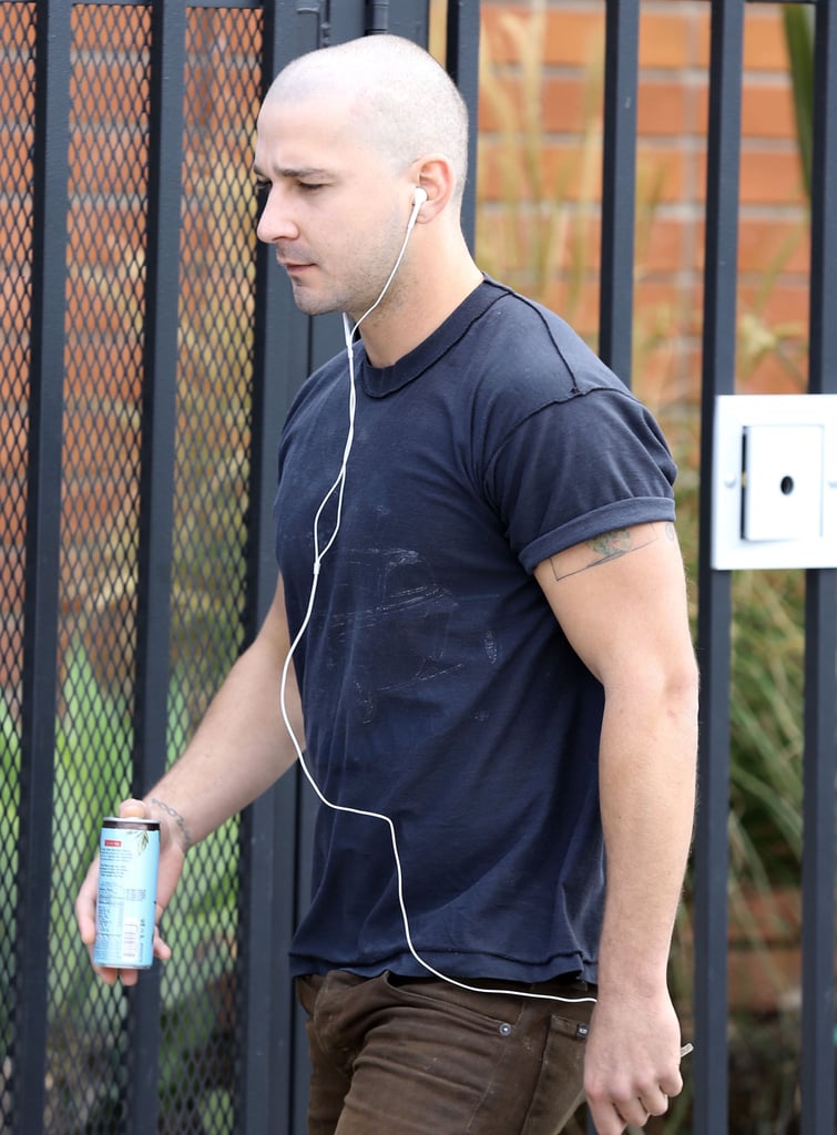 Shia LaBeouf Bald Pictures