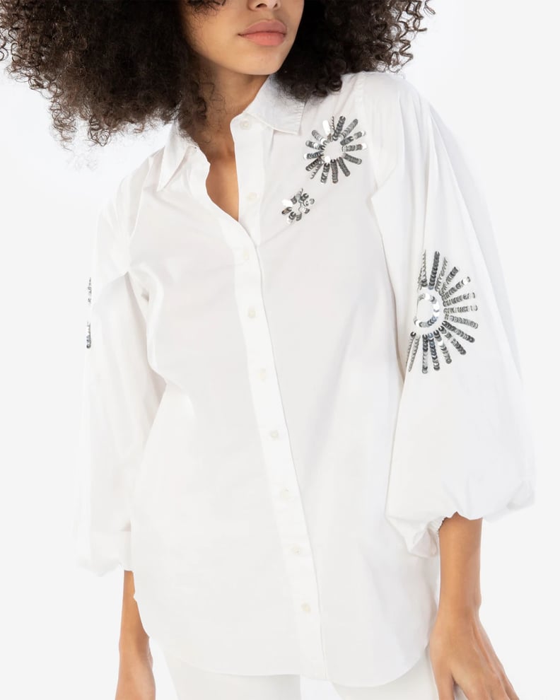 Embellished Blouse: Tanya Taylor Marina Top