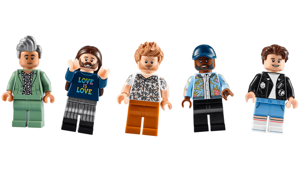 See Photos of the Lego Queer Eye — The Fab 5 Loft Set