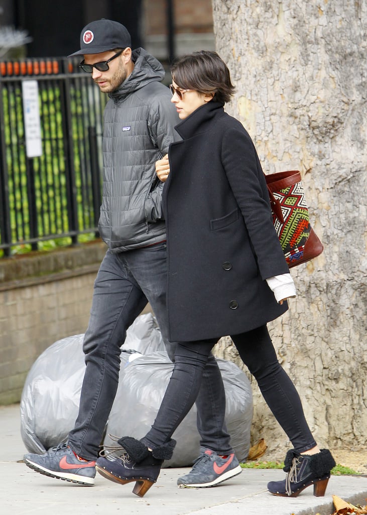 Jamie Dornan With His Wife In London October 2015 Popsugar Celebrity Photo 3 