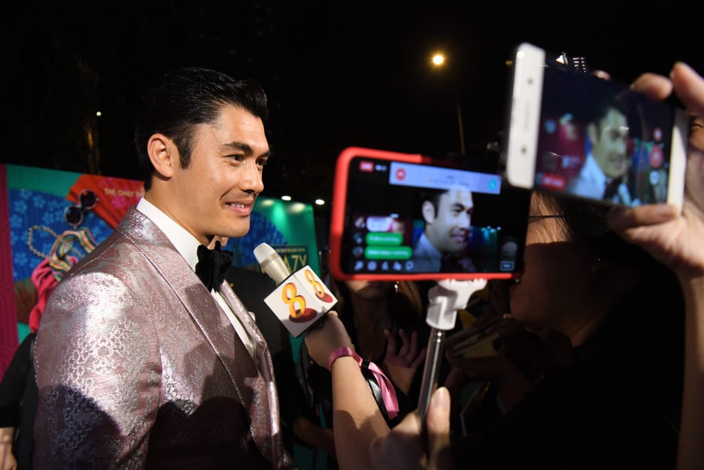 Henry Golding and Wife Liv Lo at Crazy Rich Asians Premiere