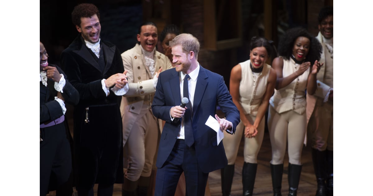 Prince harry online sings hamilton