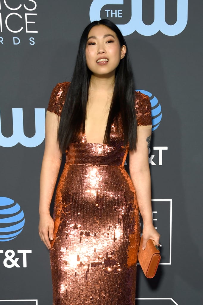 Awkwafina at the 2019 Critics' Choice Awards