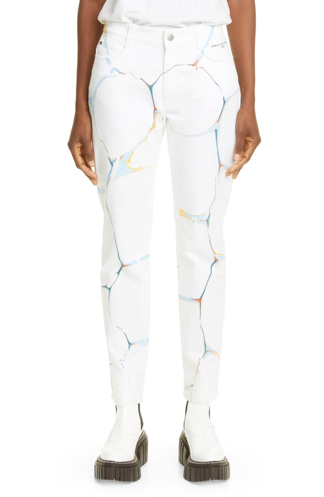 Best White Printed Jeans