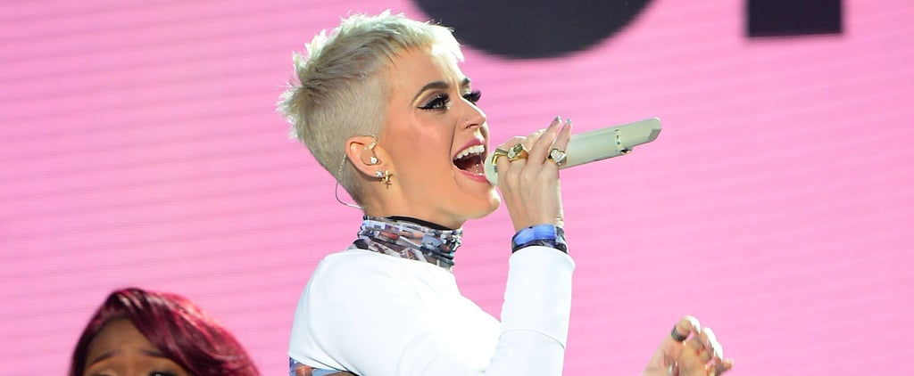 Katy Perry's White Dress at Manchester Concert