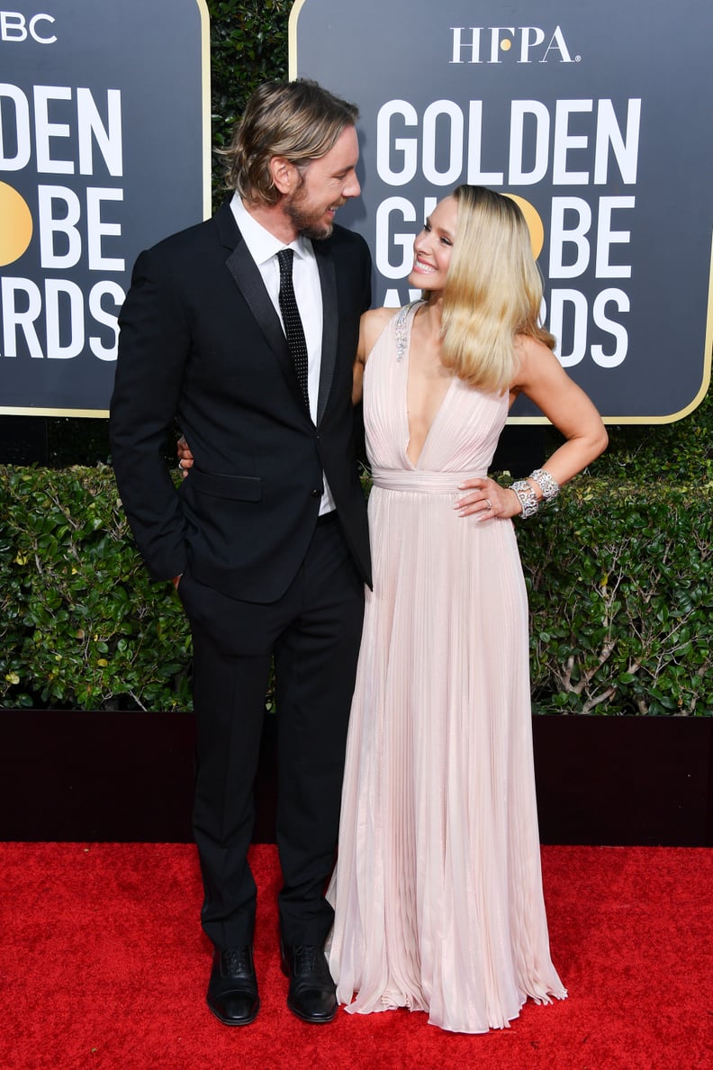 Kristen and Dax Being Cute at the Globes