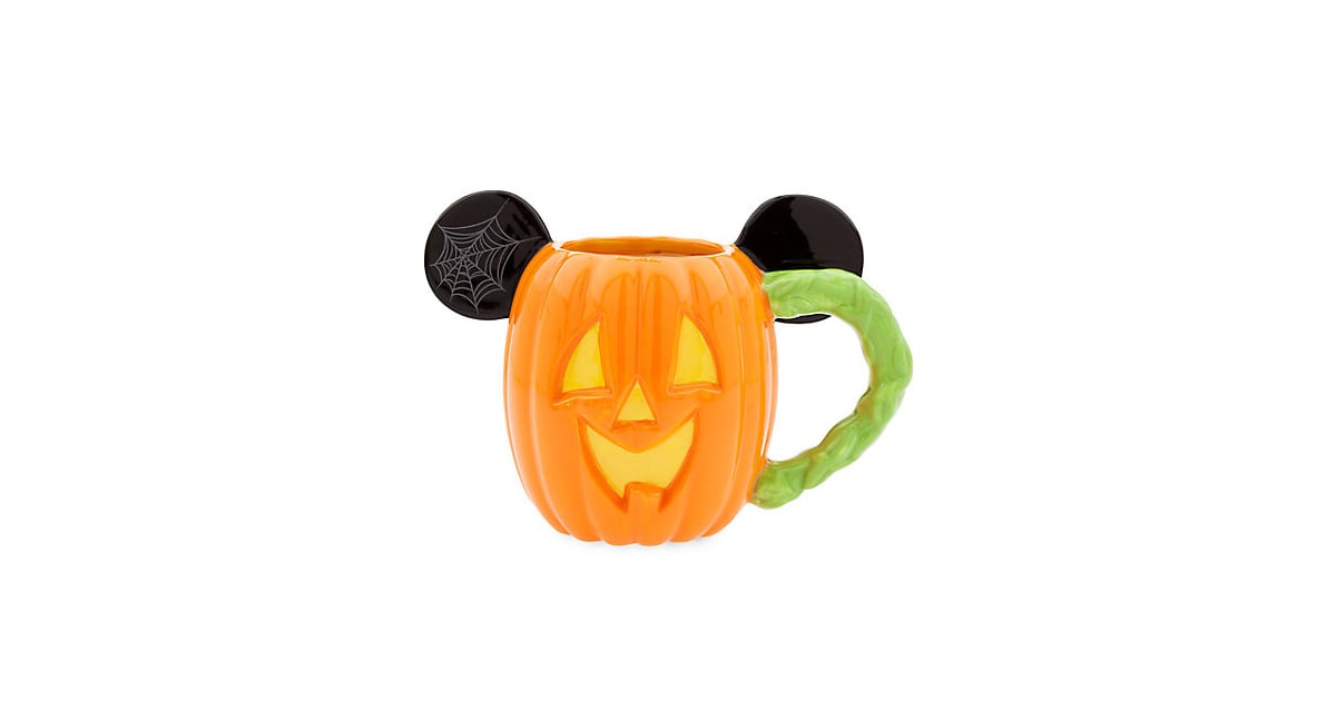 Mickey Mouse Pumpkin Halloween Mug Disney Mugs POPSUGAR Smart