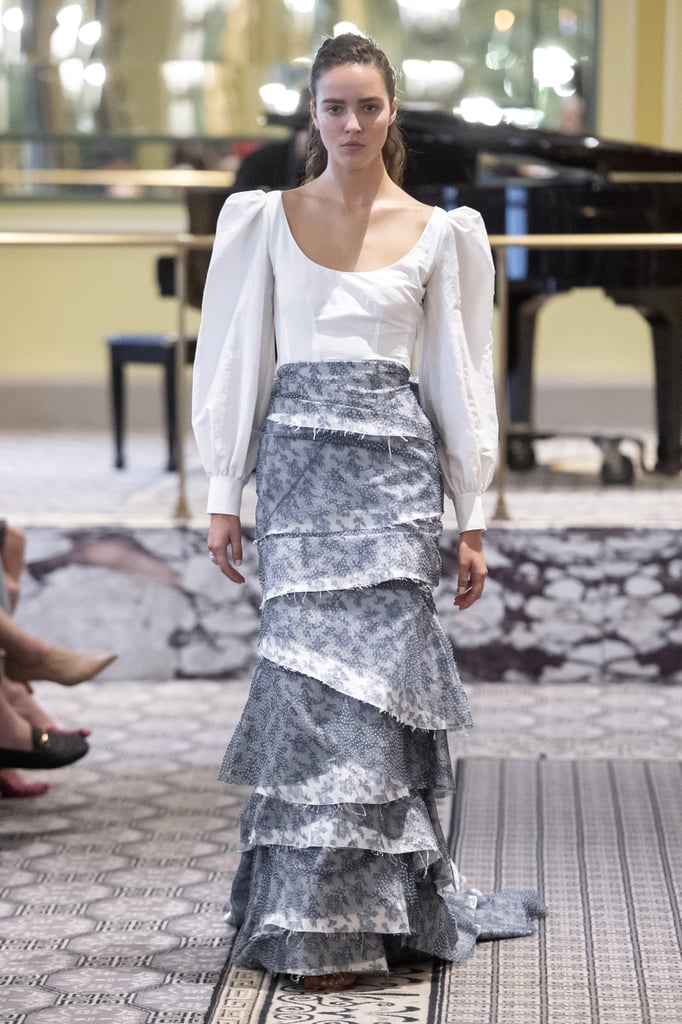 Puffy Sleeves on the Brock Collection Runway at New York Fashion Week