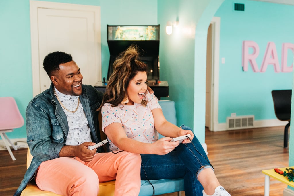 Retro '80s and '90s Engagement Shoot