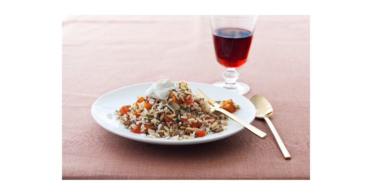 Lamb and Apricot Pilaf Giada de Laurentiis Fall Recipes POPSUGAR