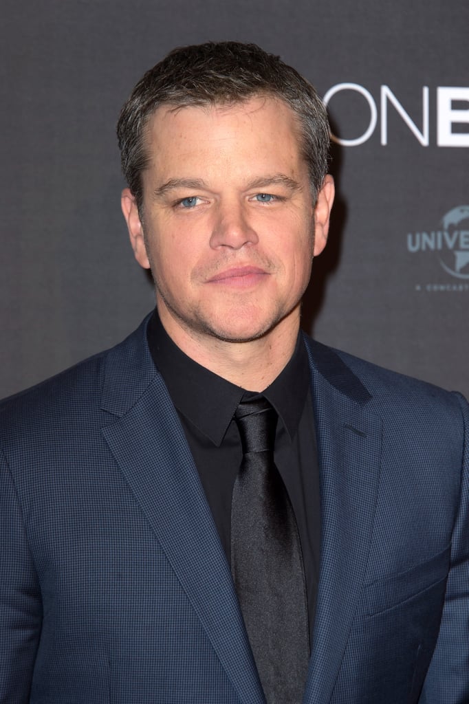 Matt Damon at the Paris Premiere of Jason Bourne July 2016
