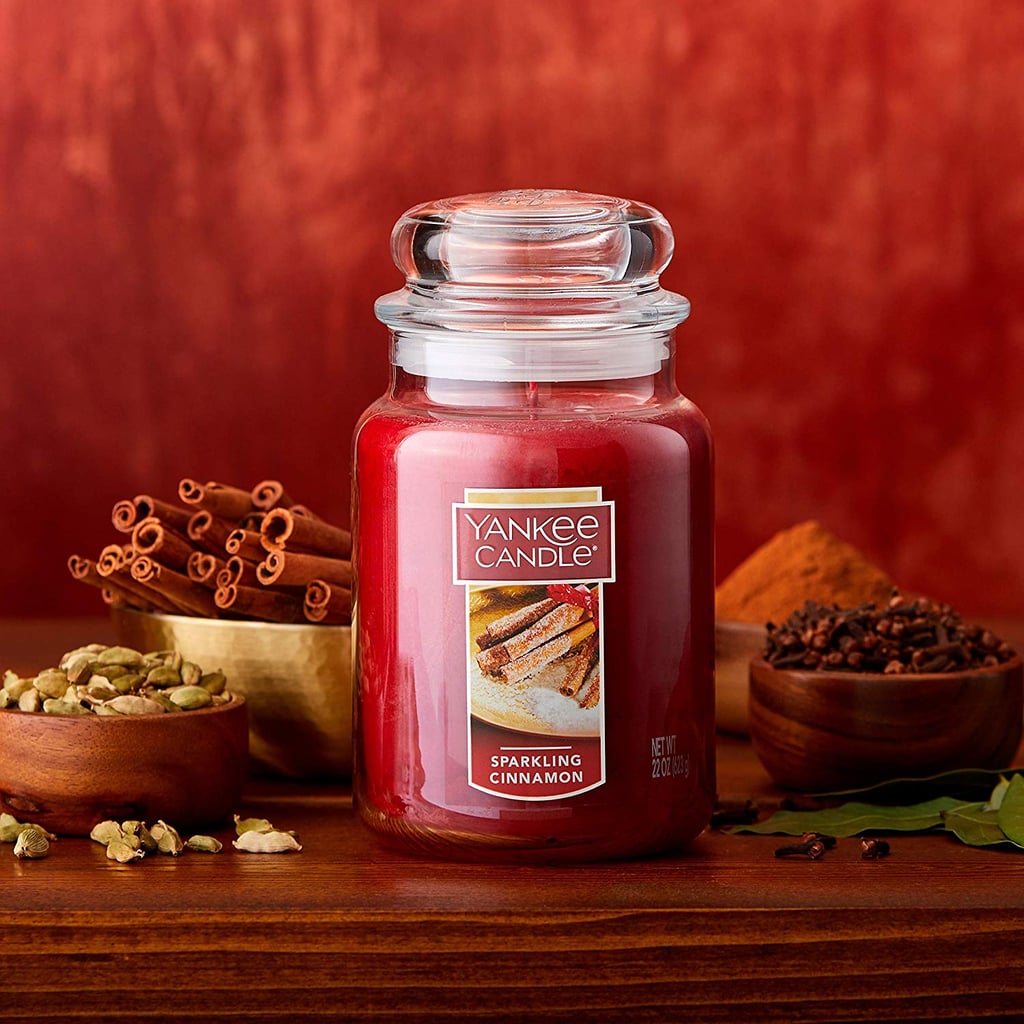 Sparkling Cinnamon Yankee Large Jar Candle