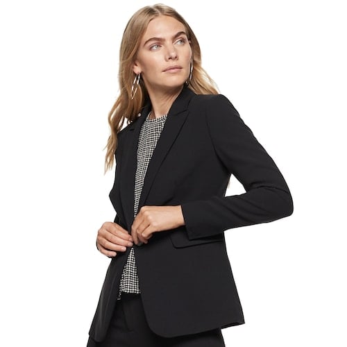 Nine west black blazer clearance
