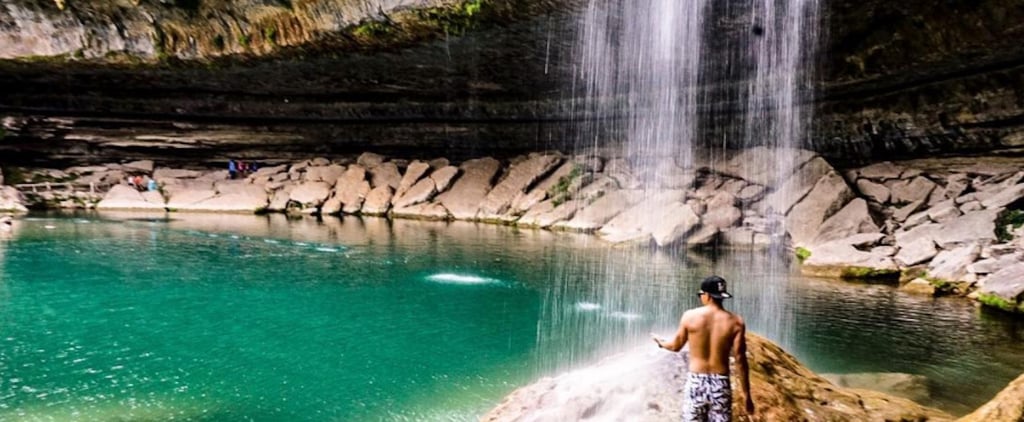 Secret Waterfall in Texas