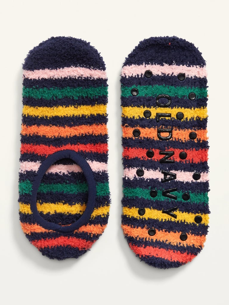 Old Navy Cozy Gripper Sneaker Socks Old Navy Rainbow Gift Guide 2021