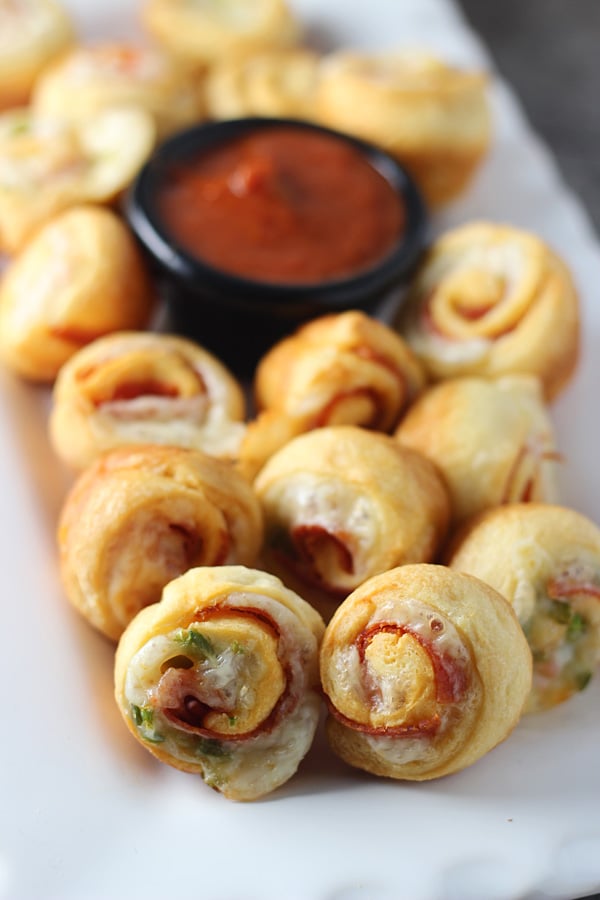 5-Ingredient Supreme Pizza Poppers