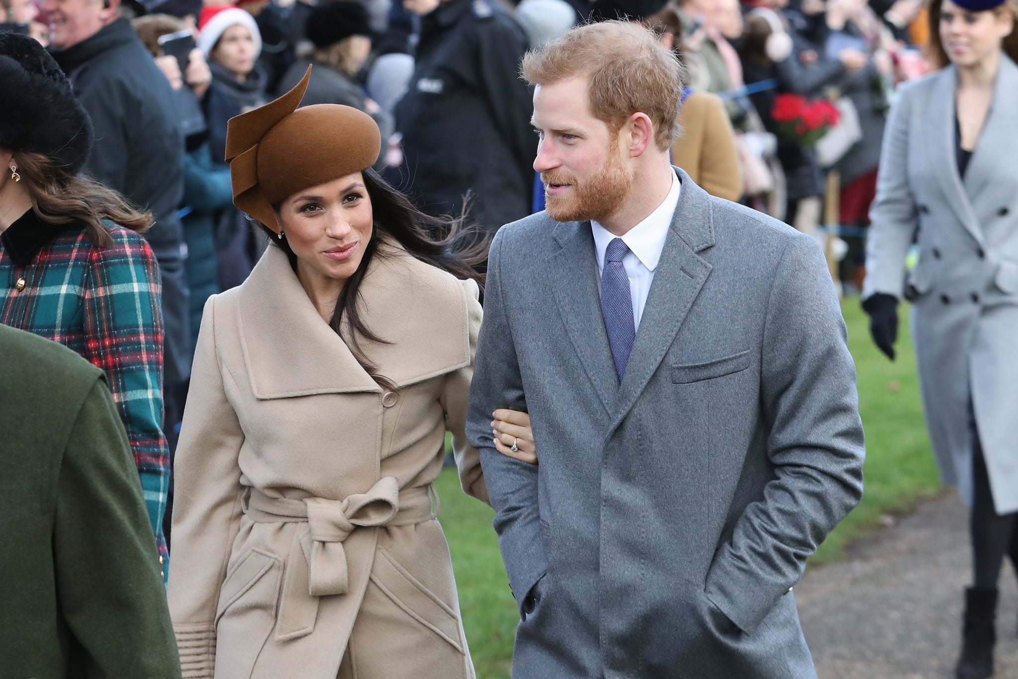 Prince Harry Talks About Meghan Markle S Royal Christmas Popsugar Celebrity Australia