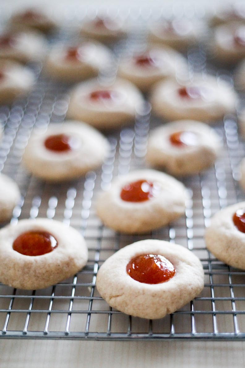 Pumpkin Pie Thumbprint Cookies