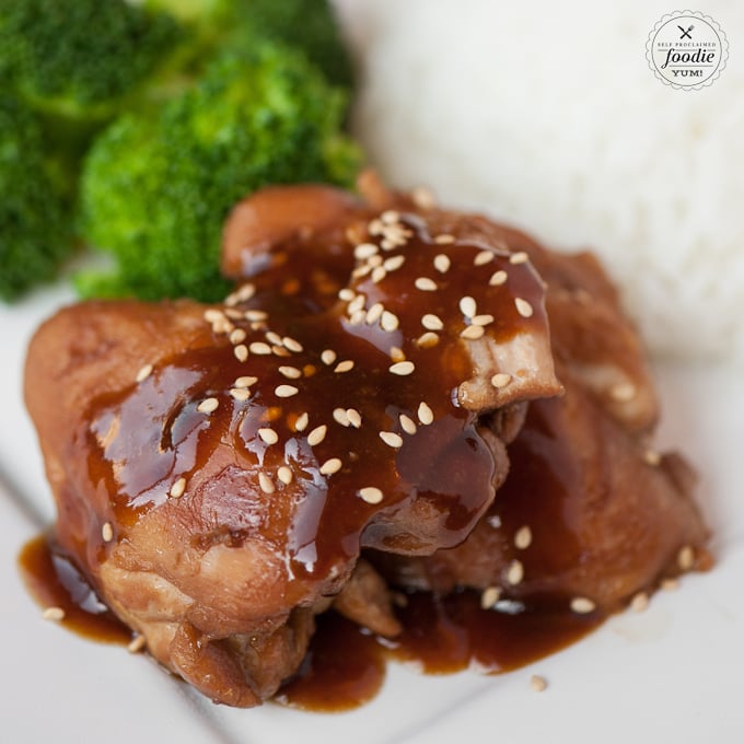 Pressure-Cooker Shoyu Chicken