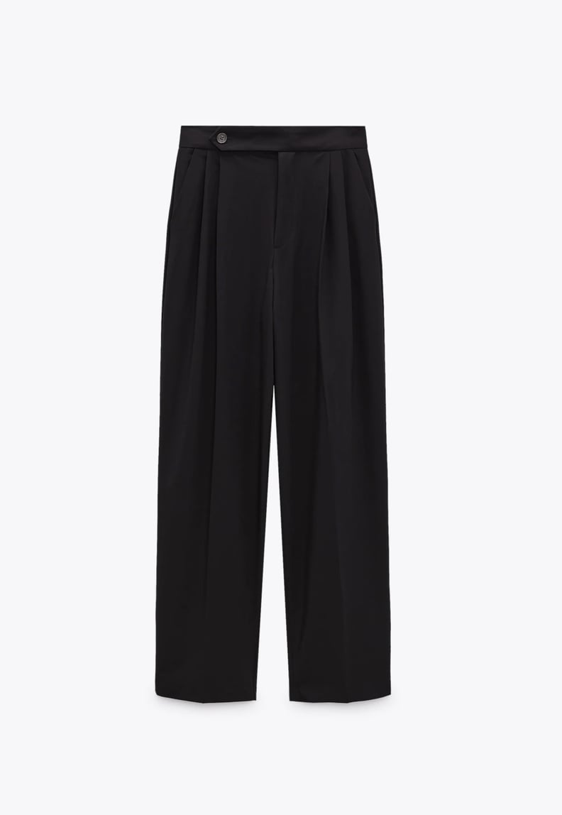 Zara Full-Length Menswear Style Pants