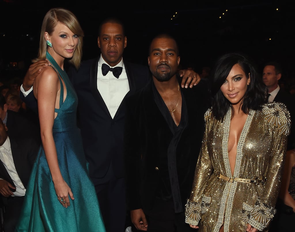 Taylor Swift With Kanye West at Grammys 2015 | Pictures